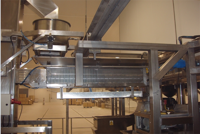 Auxiliary machines for processing potatoes 1