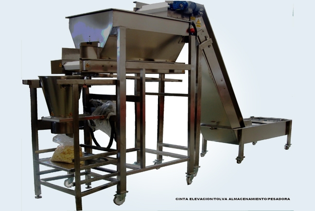 Auxiliary machines for processing potatoes 8