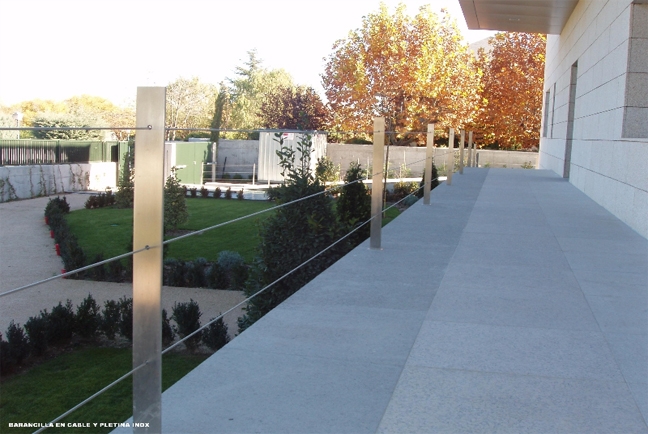 Barandillas de acero inoxidable 22