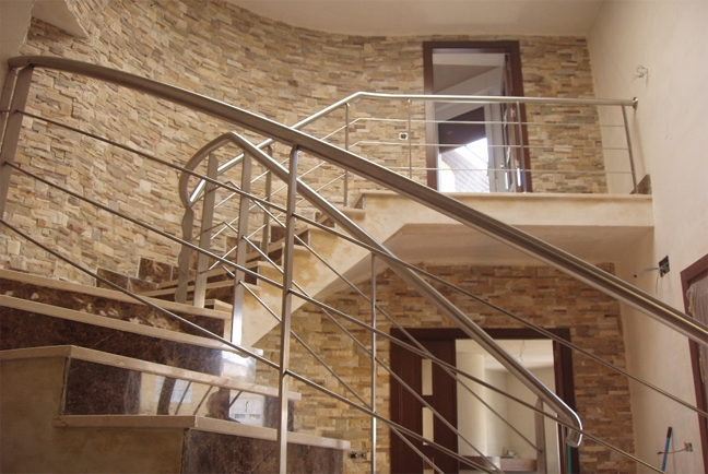 Barandillas de acero inoxidable 24